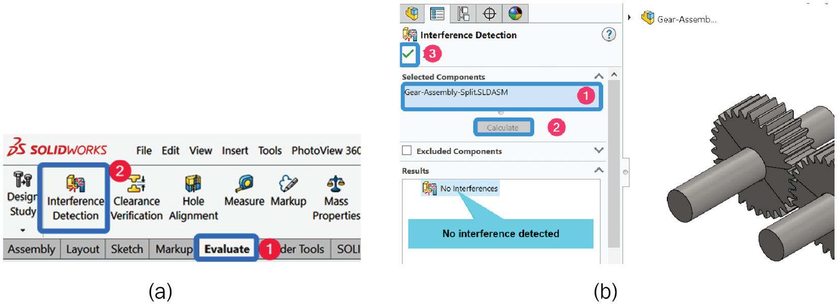 Figure 6.33 – Checking interference
