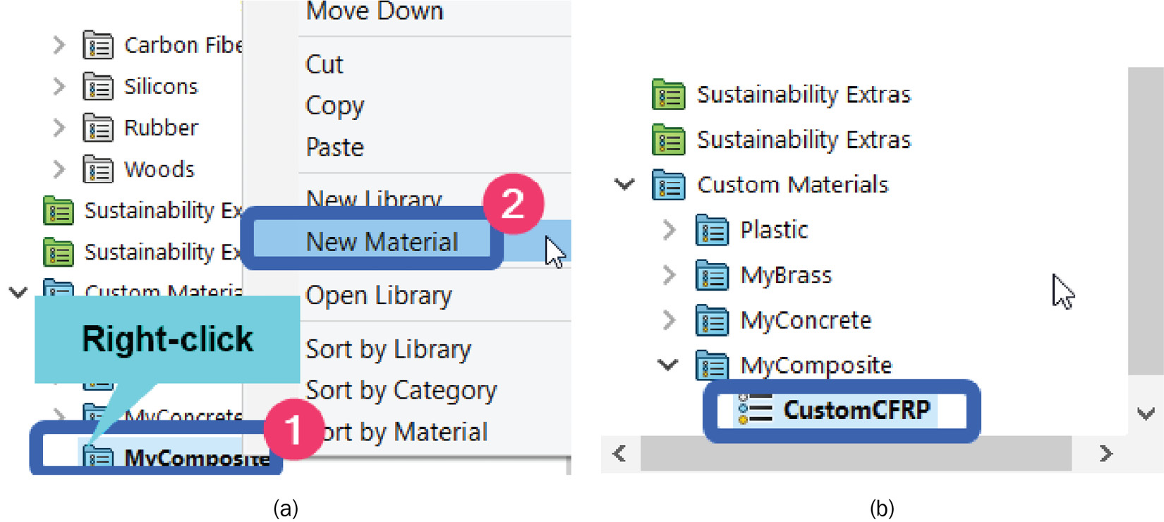 Figure 8.13 – Creating the CFRP material file
