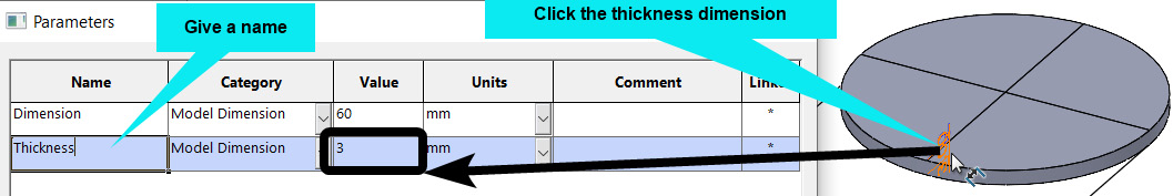 Figure 9.28 – Adding the diaphragm's thickness as the second optimization variable
