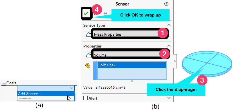 Figure 9.32 – Adding and updating the sensor parameter
