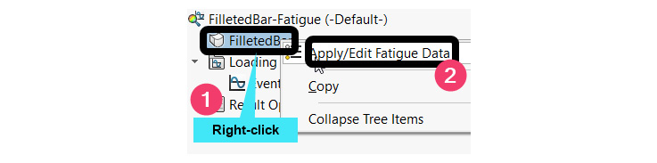 Figure 9.48 – Initiating the application of material property
