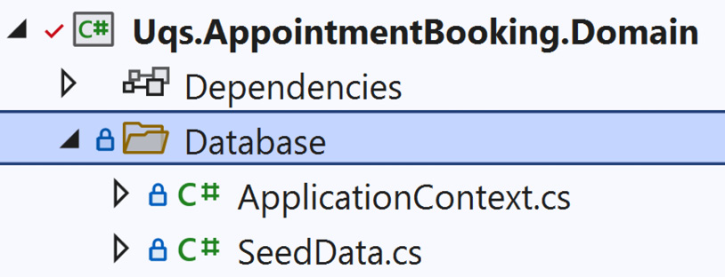 Figure 9.4 – Added EF files
