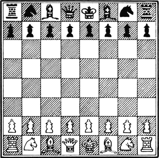 Figure 6.1: A chessboard, to be used for corner detection