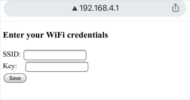 Figure 7.34 – Wi-Fi credentials
