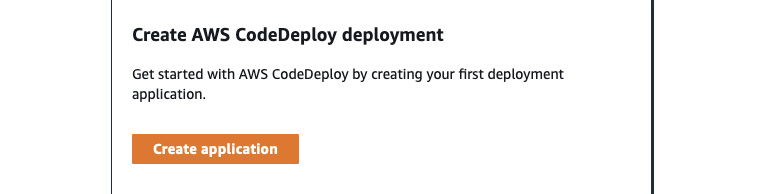 Figure 10.17 – Creating the CodeDeploy application