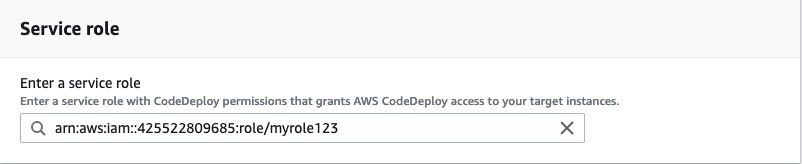 Figure 10.21 – Deployment group wizard – IAM role