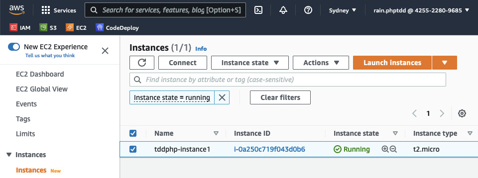 Figure 10.24 – EC2 table – the Connect button