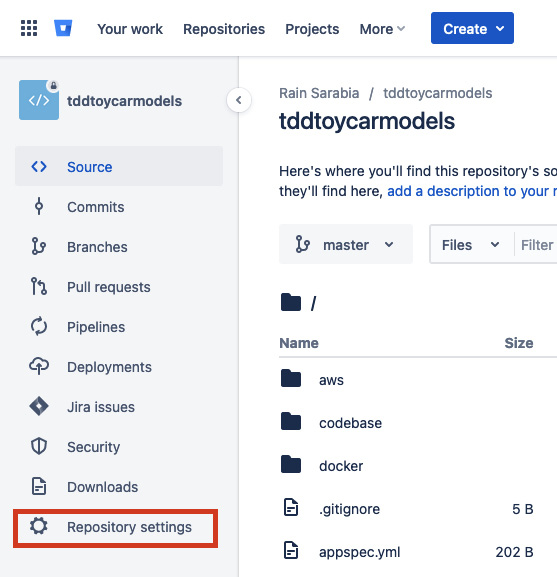 Figure 10.32 – Repository settings