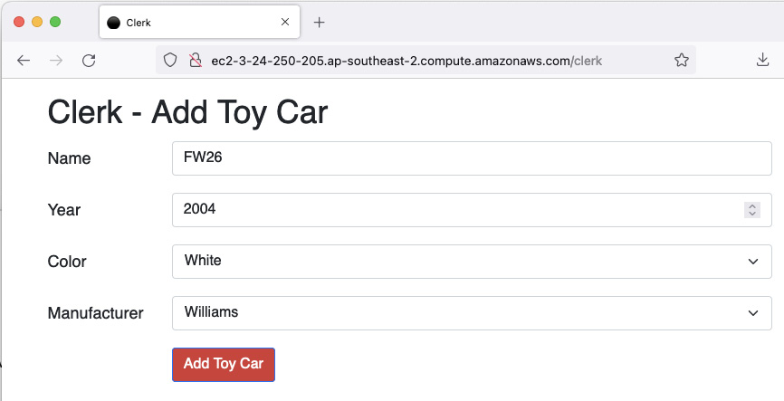 Figure 10.41 – Add Toy Car