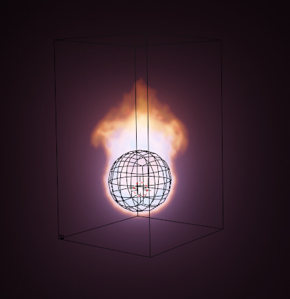 Figure 12.34: The fire shader 
