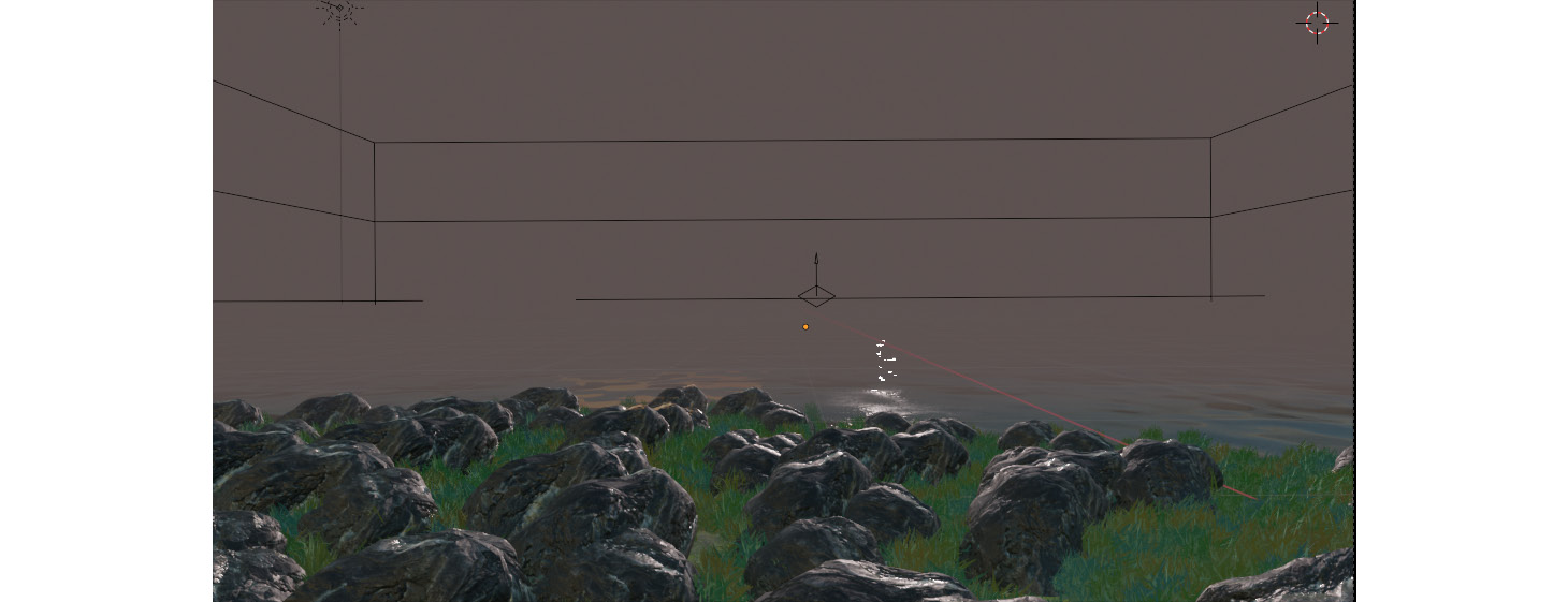 Figure 7.5: The Volume Shader with 1.0 density
