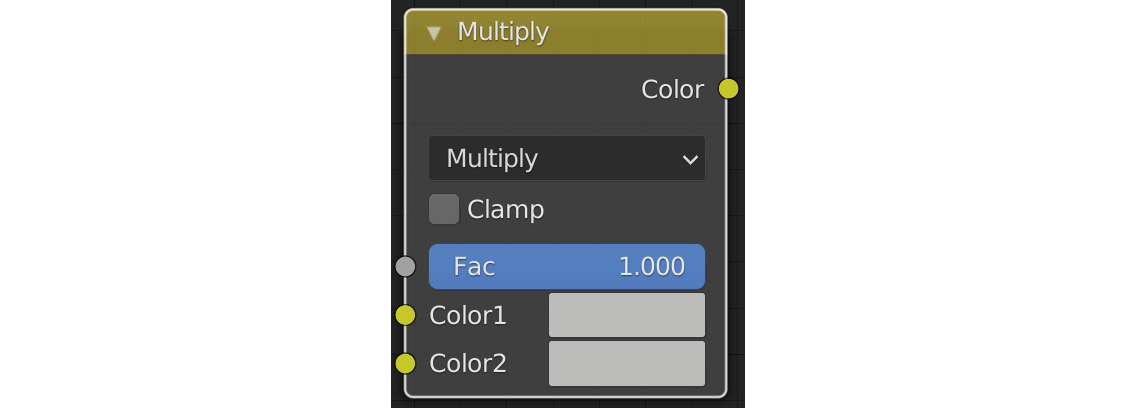 Figure 8.18: The Multiply node 
