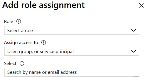 Figure 5.8 – Create a storage account – IAM role assignment
