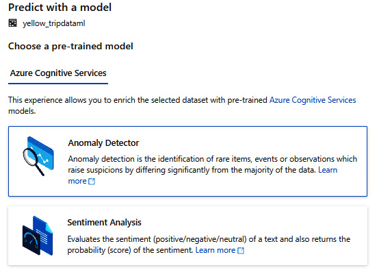 Figure 6.30 – Predict with Anomaly Detector
