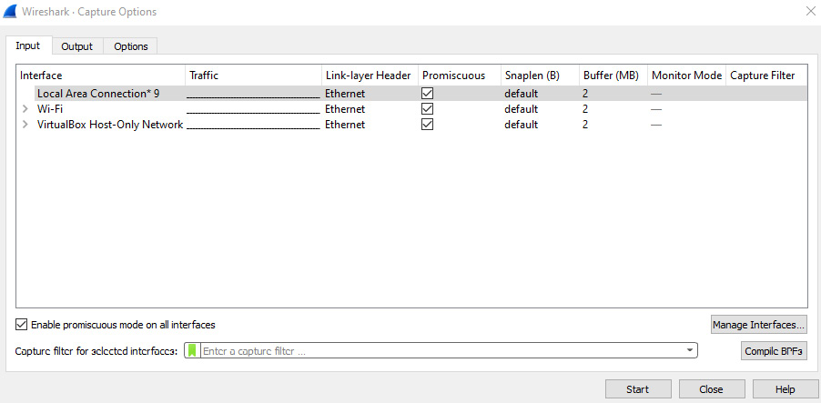 Figure 5.2 — Capture options
