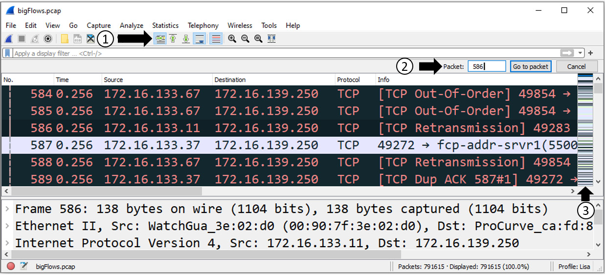 Figure 17.8 – Visualizing network congestion
