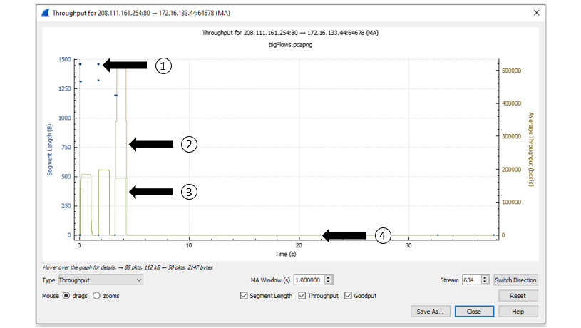 Figure 19.20 – Viewing throughput
