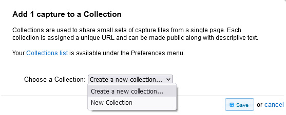 Figure 20.11 – Adding a file to a collection
