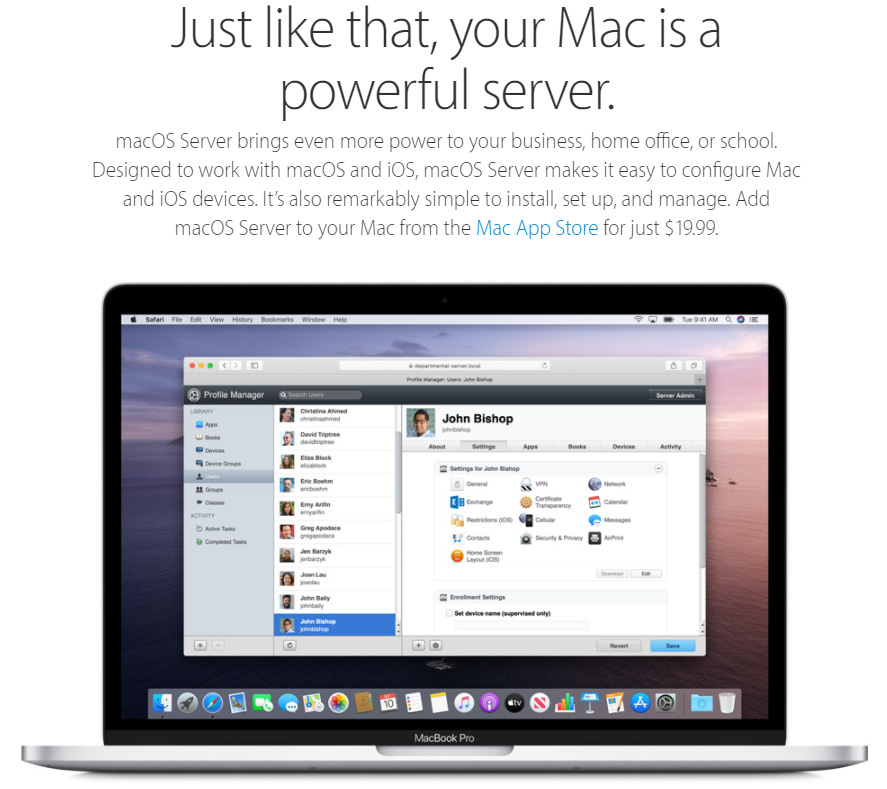 Figure 1.12 – Downloading macOS Server from the Mac App Store

