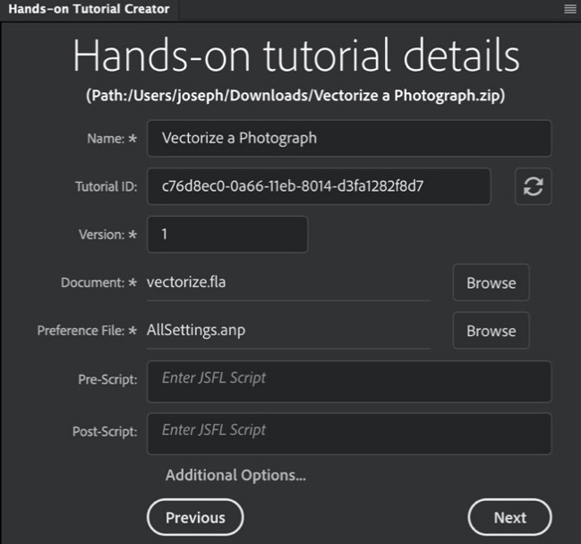 Figure 14.4 – The Hands-on tutorial details screen
