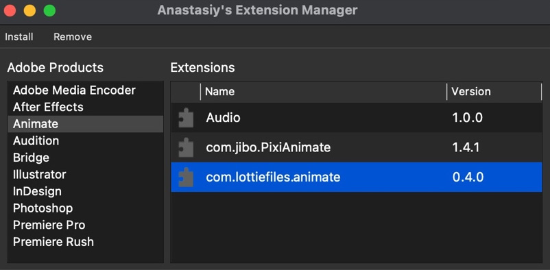 Figure 14.23 – Anastasiy's Extension Manager
