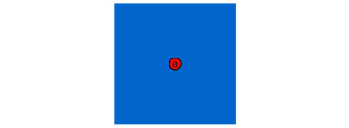 Figure 5.18 – A shape hint appears as a red circle
