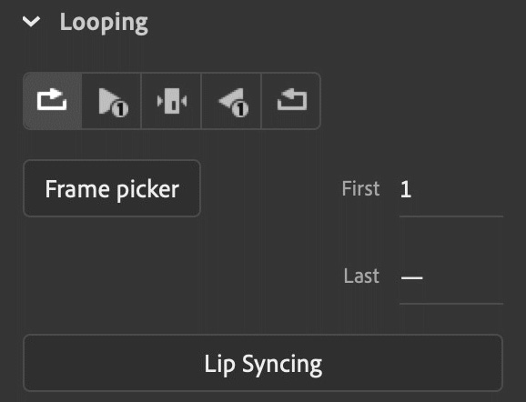 Figure 7.19 – Graphic symbol instance looping
