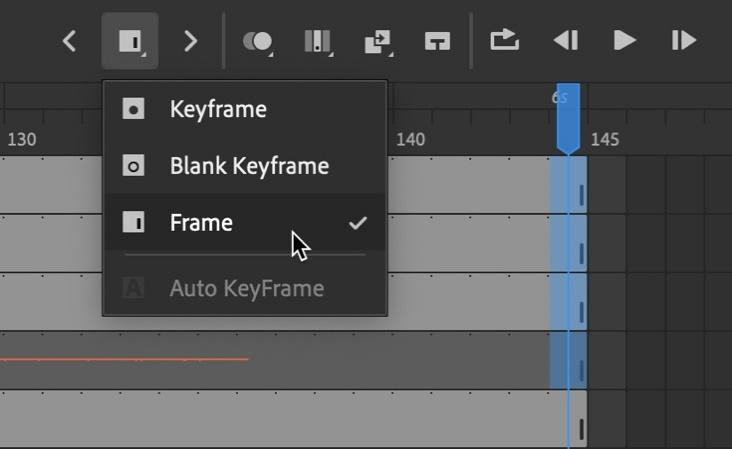 Figure 7.30 – Adding the required number of frames
