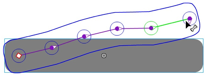 Figure 8.22 – Shape armature movement
