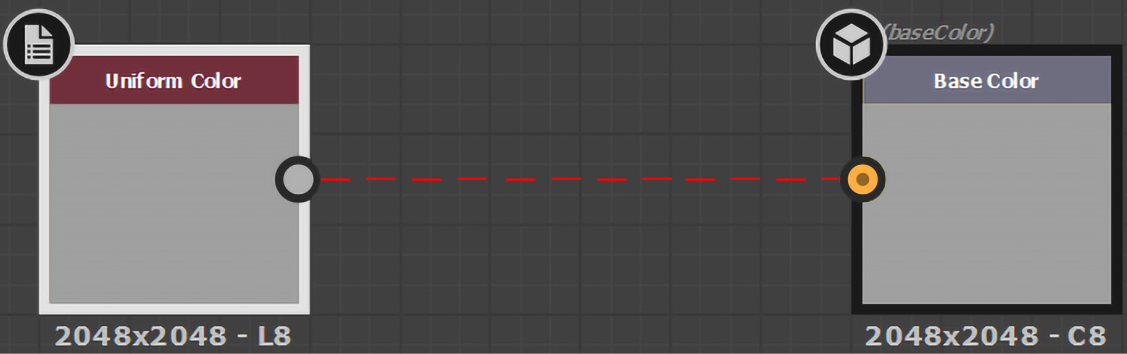 Figure 8.12 – Connecting different mode nodes
