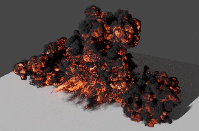 Figure 5.21 – Explosion result