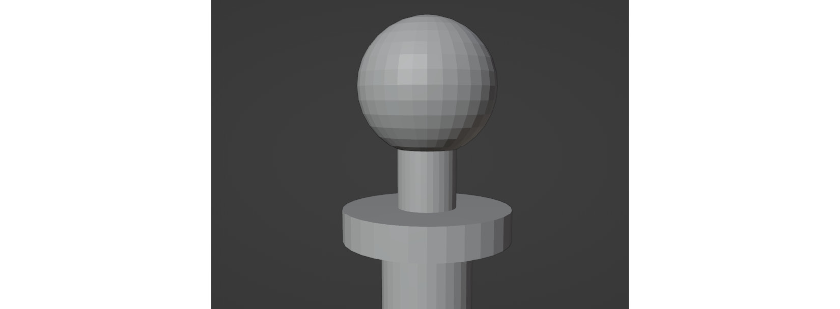 Figure 9.8 – UV sphere added