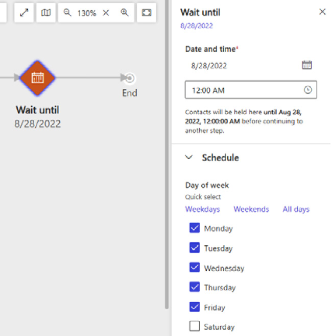 Figure 6.20 – Wait until
