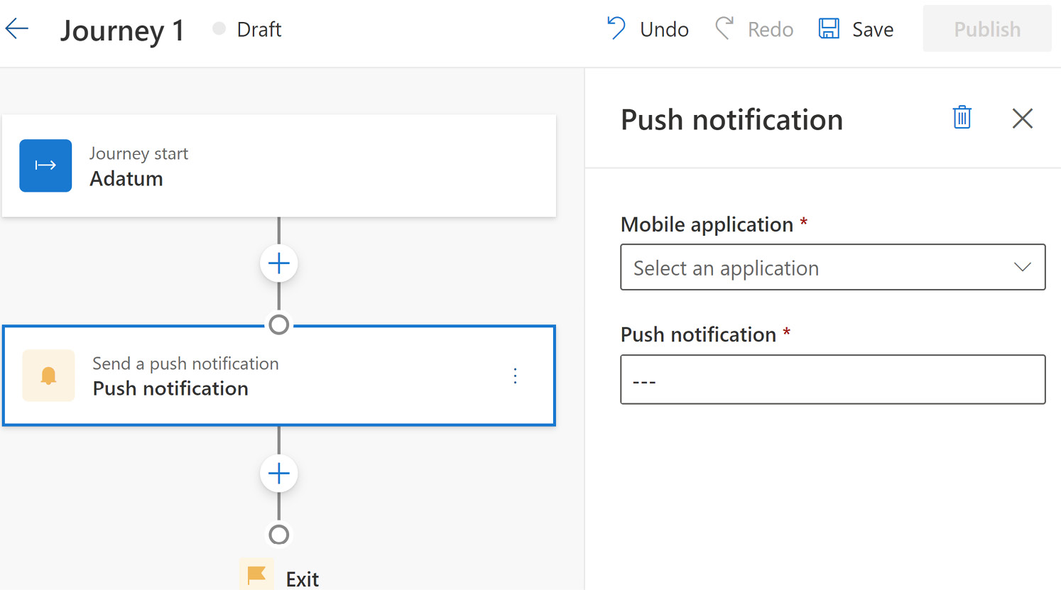 Figure 7.30 – Push notification
