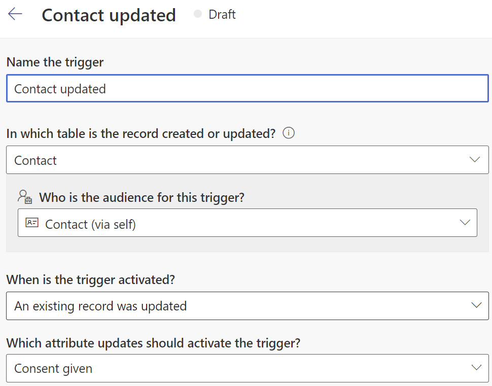 Figure 7.9 – Contact updated
