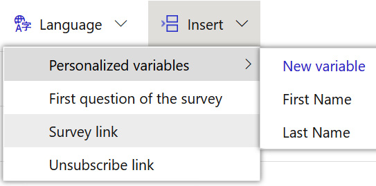 Figure 9.42 – Email insertions
