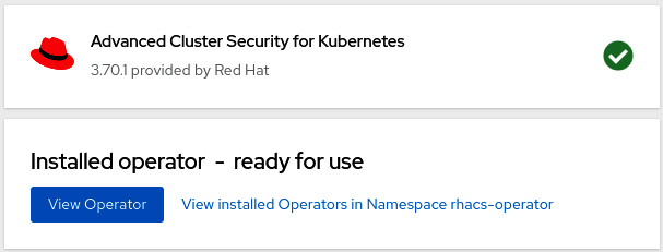 Figure 12.5 – Operator installed
