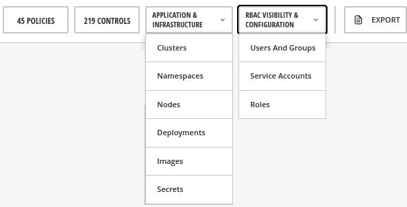 Figure 12.52 – View policies and controls by entities
