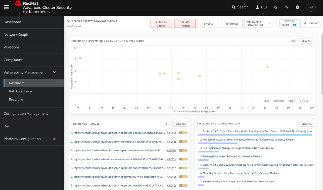 Figure 12.31 – Vulnerability management
