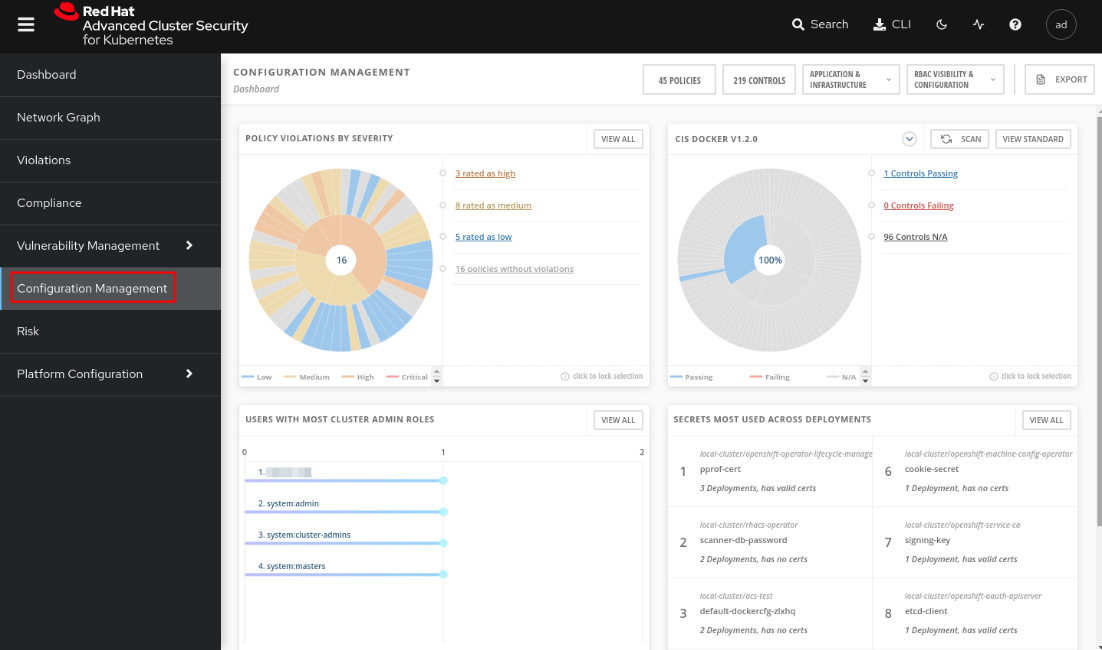 Figure 12.47 – Configuration Management feature
