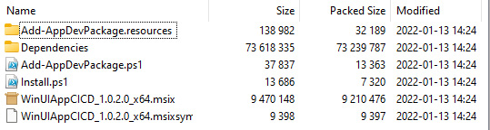 Figure 12.5 – The generated MSIX package has a higher version number
