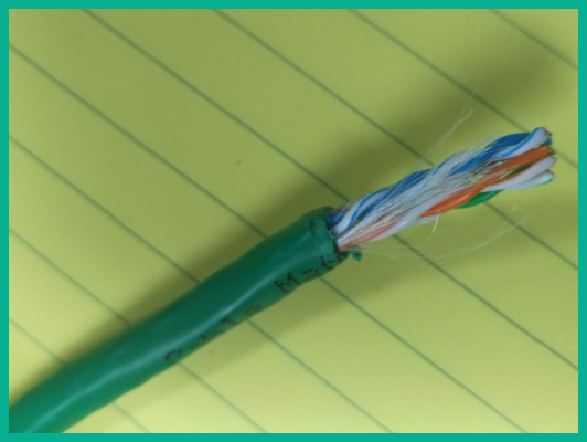 Figure 3.1 – UTP cable
