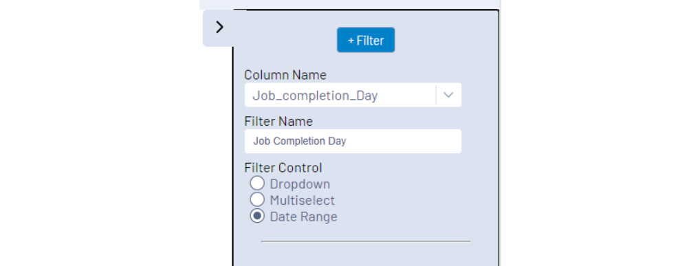 Figure 10.10 – The filter menu of the Insights tool with an added filter
