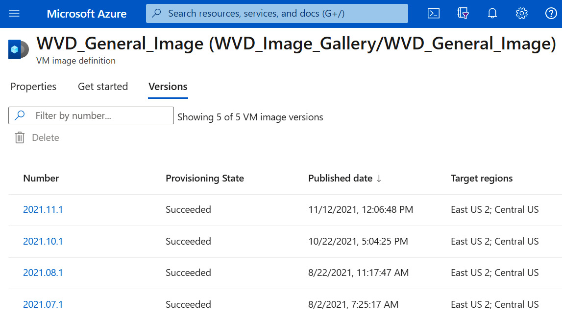 Figure 7.14 – Azure Compute Gallery
