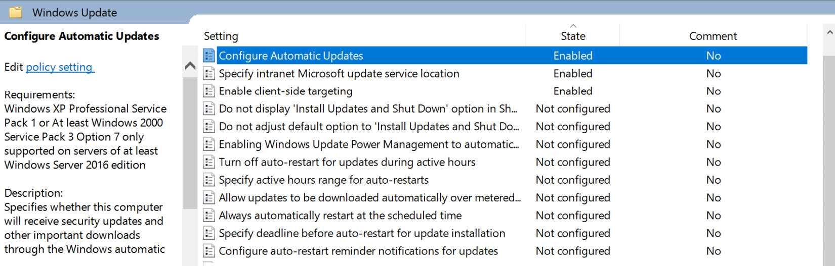 Figure 12.5 – Group Policy configuration
