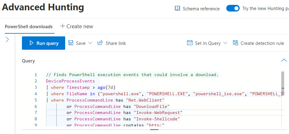 Figure 14.18 – Create detection rule
