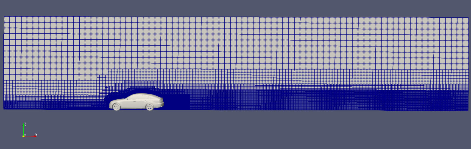 Figure 11.19 – Mesh created for the car case