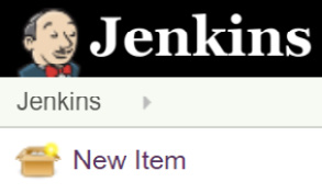 Figure 3.2 – New Item in the Jenkins web interface
