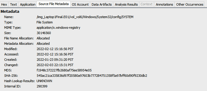 Figure 11.26 – Device entry metadata
